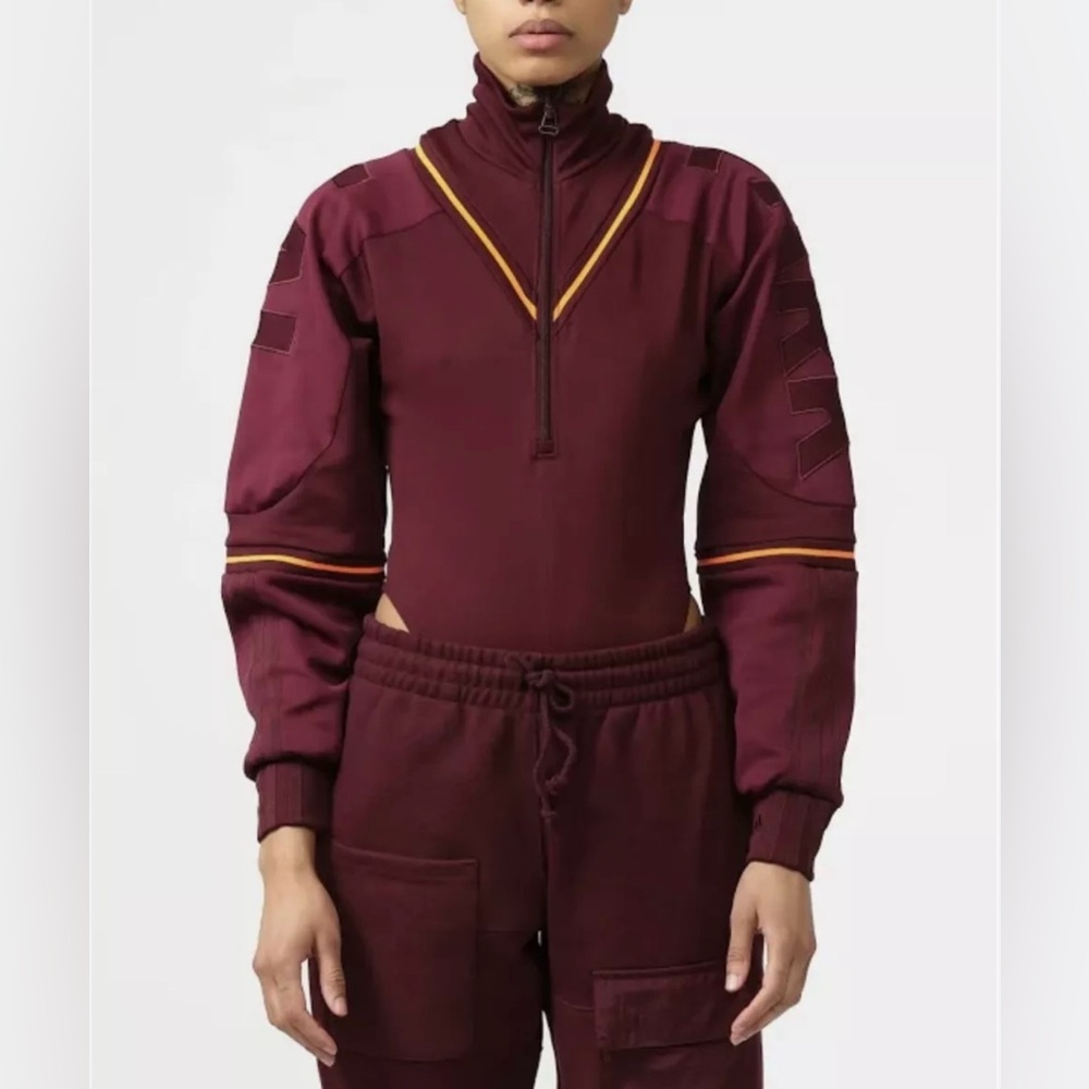 Adidas Beyoncé Ivy Park Limited Edition Bodysuit - Burgundy - L